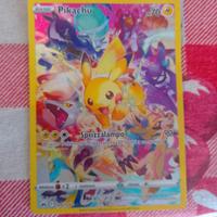 Carta rara pikachu