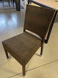 Sedia Intrecciata GS902 Wicker