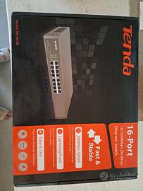 Ethernet switch tenda 16 porte