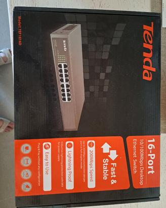 Ethernet switch tenda 16 porte
