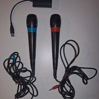 Set due microfoni karaoke SingStar PS2