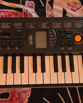tastiera Casio e custodia a tracolla