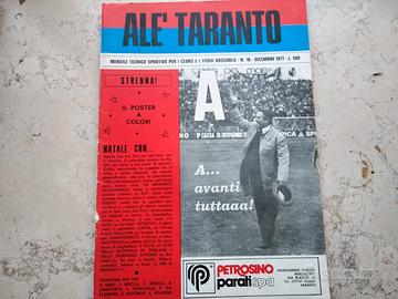 ale'taranto rivista dicembre 1977 n 10 foto strisc