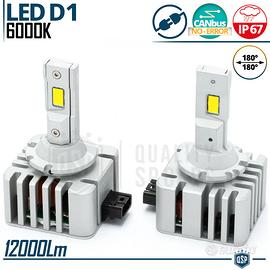 Lampadine LED D1S Conversione Xenon 6000K 12000LM