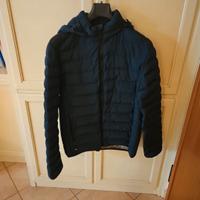 Piumino trapuntato con cappuccio  MALEFAMALE