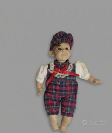 Bambola Vintage Anni 80/90 – 26 cm in Gomma
