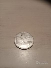 5 lire del 1954
