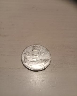 5 lire del 1954