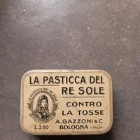 Scatola latta antica