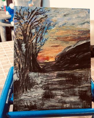 Dipinto su tela 20x25