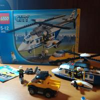 Lego city 3658 elicottero della polizia