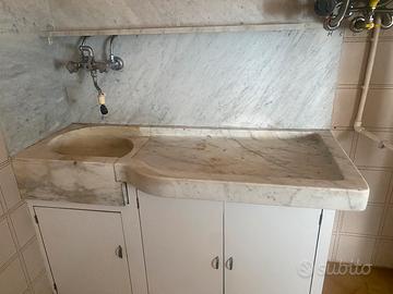 Lavandino in marmo genovese