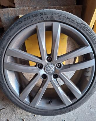 cerchi vw 18 pollici originali