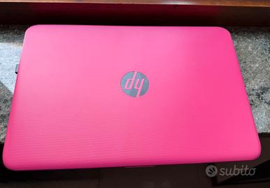 Computer portatile HP rosa fucsia scuola media
