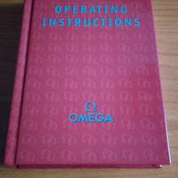 Omega speedmaster Moonwatch libretto orologio 