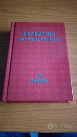 Omega speedmaster Moonwatch libretto orologio 