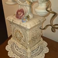 Bomboniera Vintage a forma di Telefono - Ceramica