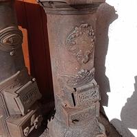 Stufa in ghisa d'epoca