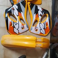 Plastiche,espansionee ktm sx/exc/gs 94 95 96 97 98