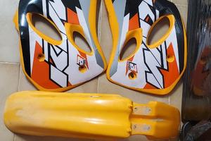 Plastiche,espansionee ktm sx/exc/gs 94 95 96 97 98
