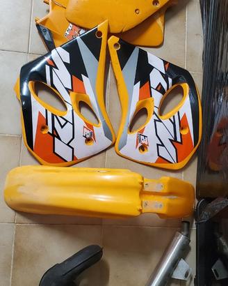 Plastiche,espansionee ktm sx/exc/gs 94 95 96 97 98