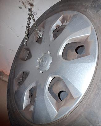 Cerchi in ferro 16 Pollici 5 Fori Opel Mervia B