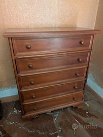 Cassettiera in legno