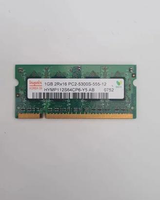 RAM Hynix 1GB DDR2 PC2-5300S Ddr2 667 Mhz