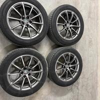 Cerchi e gomme alfa Giulia 225/50/17