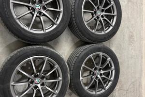 Cerchi e gomme alfa Giulia 225/50/17