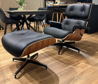 Poltrona E. Lounge Chair PREMIUM - Paliss. / Nero