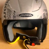 Tavola e caschetto snowboard