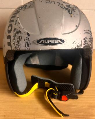 Tavola e caschetto snowboard