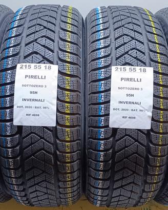 4 GOMME 215 55 18 PIRELLI INV 98% RIF4698