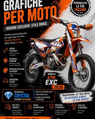 GRAFICA KTM PERSONALIZZATA