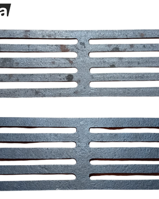 Griglia cenere in ghisa 36,2 x 10 stufe e camini