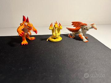 Lotto di 9 giocattoli + carte da gioco INVIZIMALS