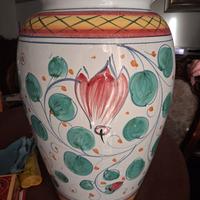 Vaso portaombrelli in ceramica