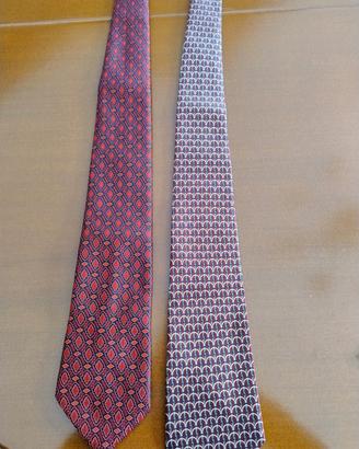 Coppia cravatte vintage