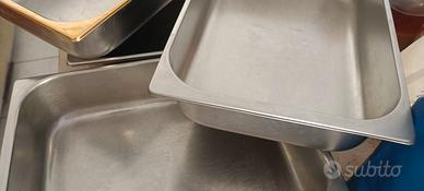 Vaschette in acciaio inox