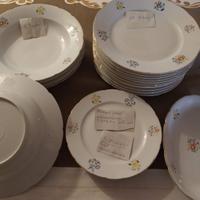 Piatti porcellana anni 50