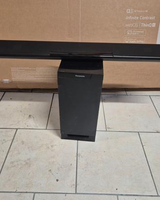 SoundBar Panasonic con subwoofer