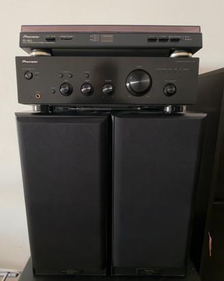 Piooner Hi-Fi Amplificatore-Giradischi-Casse
