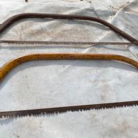 Seghe manuali ad arco antiche