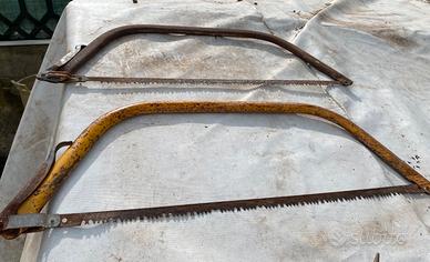 Seghe manuali ad arco antiche
