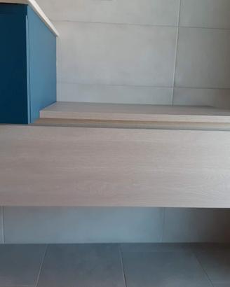 Cassetto sospeso per Bagno