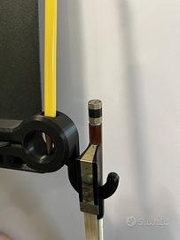 Supporto da Leggio:Porta Archetto violino e archi