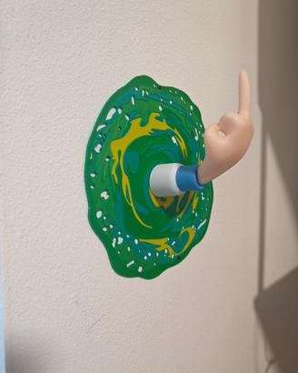 decorazione da muro Rick e Morty