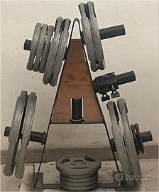 Set dischi in ghisa 150 kg – palestra / home gym