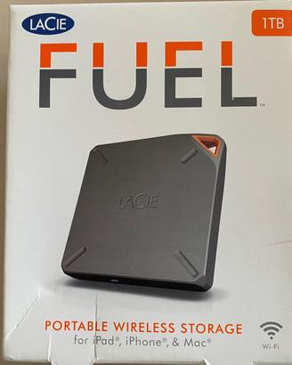 LaCie Fuel da 1TB. HDD Portatile Wireless,